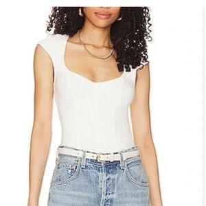 Women's Boss Babe Ribbed-Knit Corset Tank Top